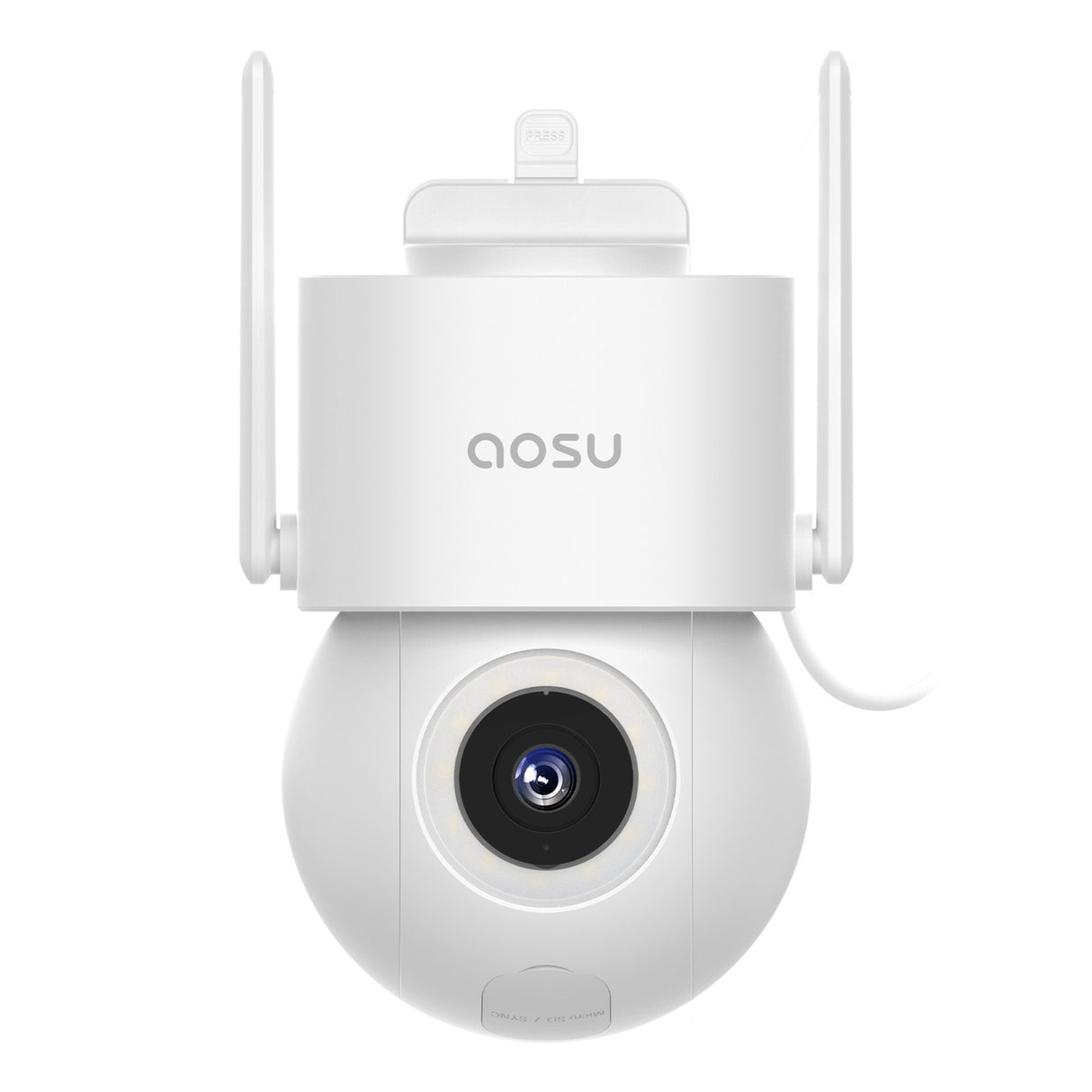 Aosu 5MP Outdoor Security Pan-Tilt-Zoom Camera 2 Units Kit