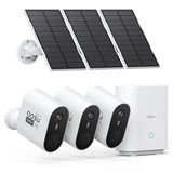 Aosu Outdoor Solar Camera 3 units kit + Homebase