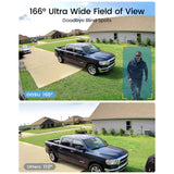 Aosu Outdoor Solar Camera 3 units kit + Homebase