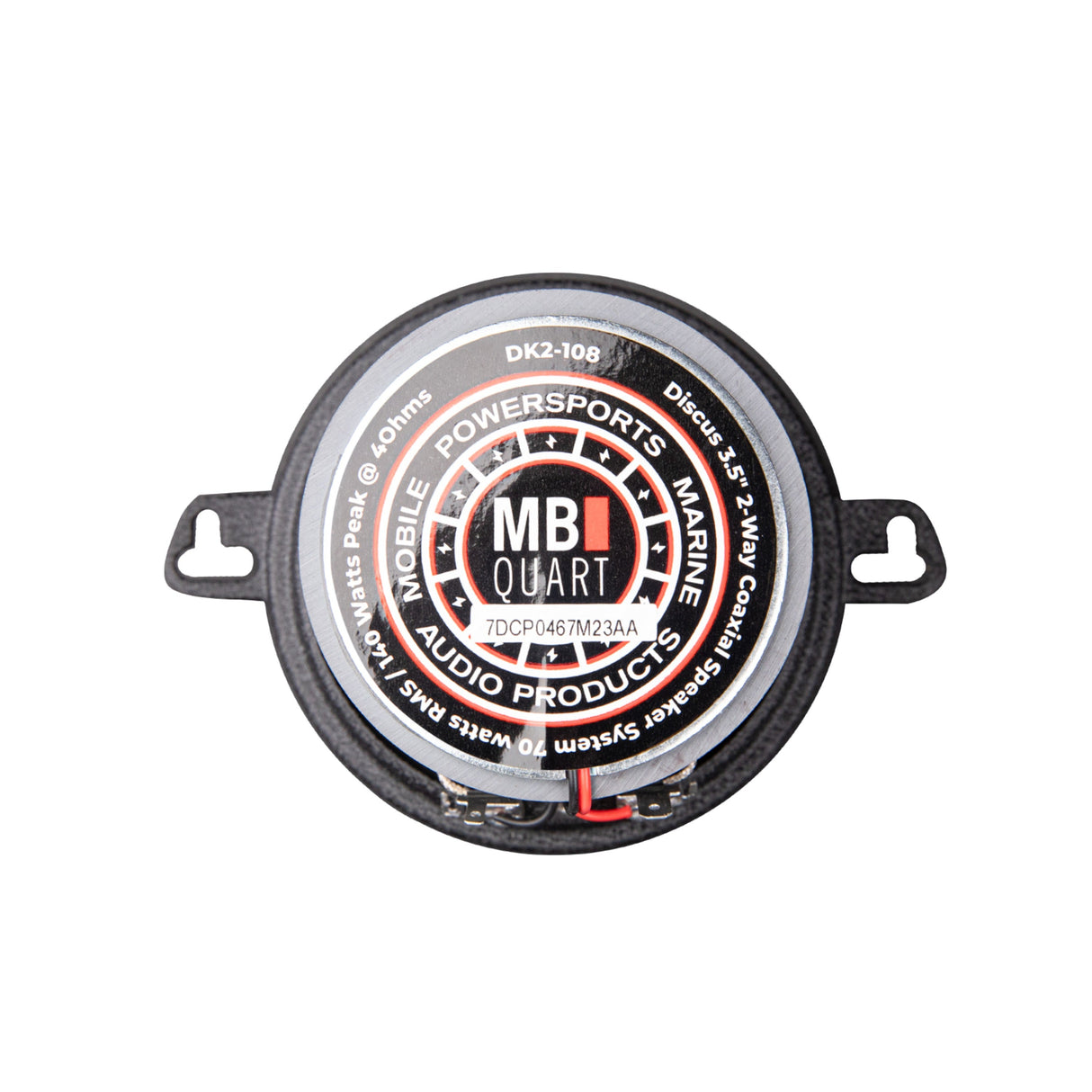 MB Quart DK2-108 3.5-Inch 2-way Coaxial Speakers - 140 Watts Max