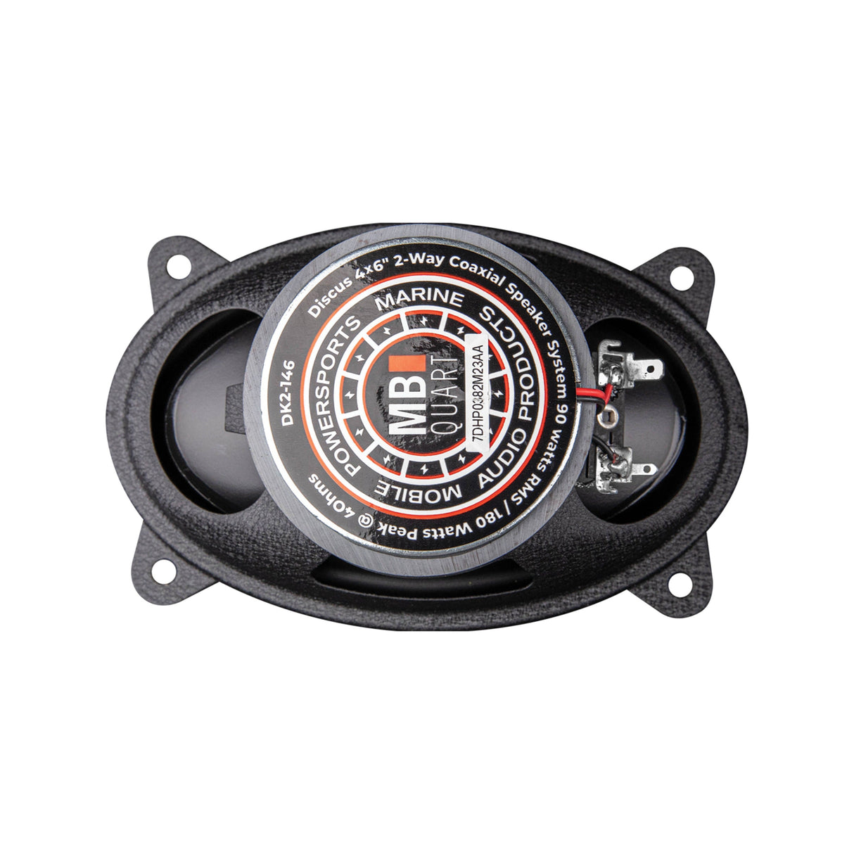 MB Quart DK2-146 4x6-Inch 2-way Coaxial Speakers - 180 Watts Max