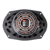 MB Quart DK2-169 6x9-Inch 2-way Coaxial Speakers - 300 Watts Max