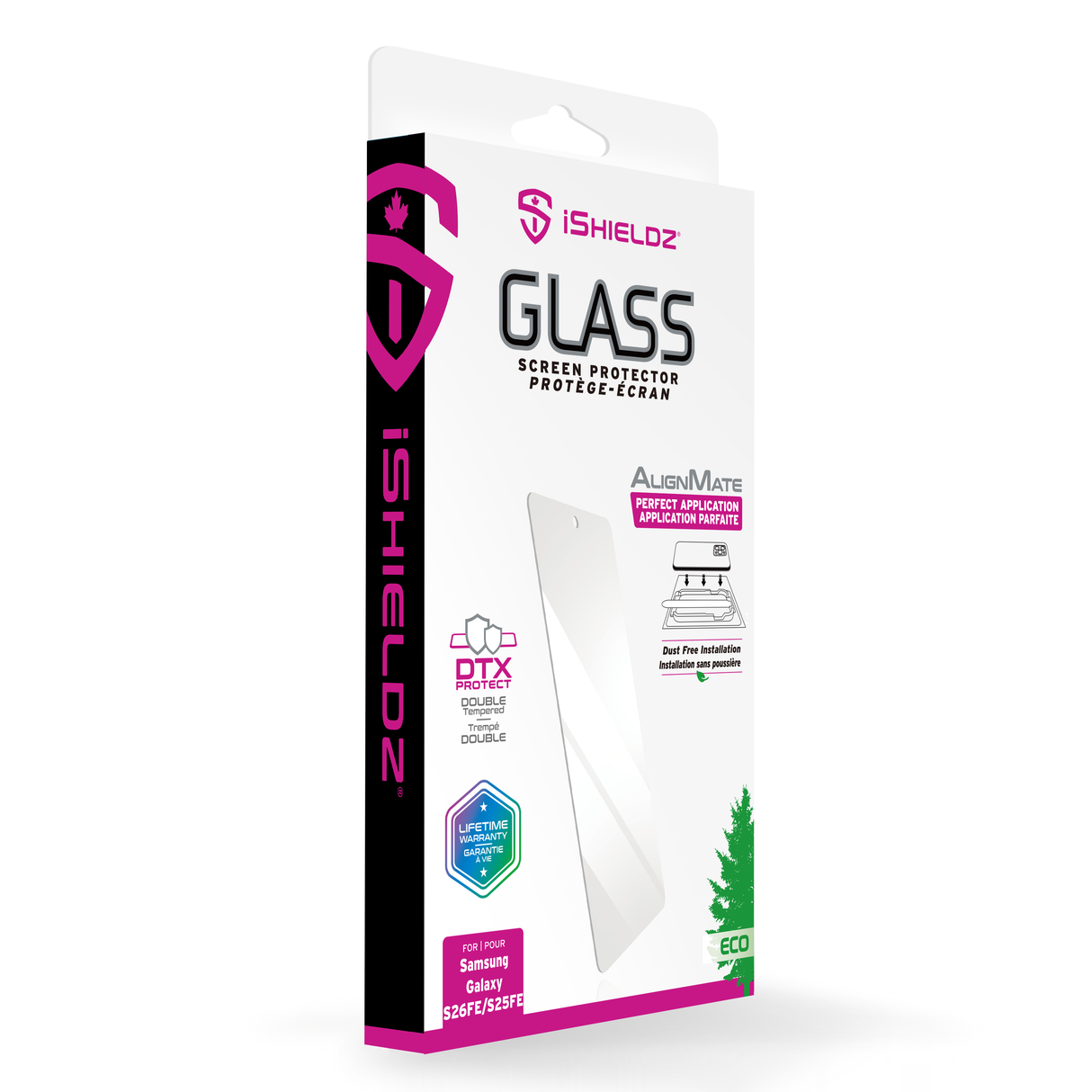 iShieldz AlignMate DTX Glass Screen Protector for Samsung Galaxy