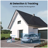 Aosu Outdoor 5MP 2600Lumen 270° Floodlight Camera