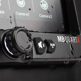 MB Quart GMR-7V1.2 7” touchscreen IP67 source unit with Wireless CarPlay, Andriod Auto, AM/FM