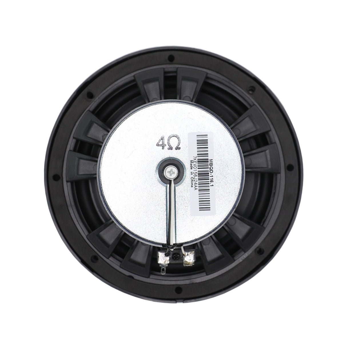 MB Quart MBQD-116.1 Can-Am Defender - 6.50-inch rear coaxial speaker kit with mounting plates and installation hardware.