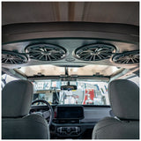 MB Quart MBQJ-48CRGB24+ Jeep Wrangler(JL) / Gladiator(JT) 2024 - 2026 Rear Overhead Soundbar Four 8” Coaxial Speakers & LEDs