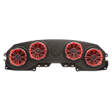 MB Quart MBQJ-48CRGB Jeep¨ Wrangler (JL) / Gladiator (JT) Tuned Rear Soundbar with 8 Inch Coaxial Speakers, Enclosure, and RGB LED Lighting