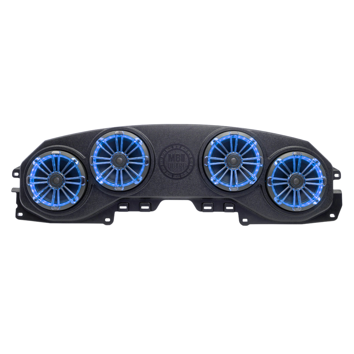 MB Quart MBQJ-48CRGB Jeep¨ Wrangler (JL) / Gladiator (JT) Tuned Rear Soundbar with 8 Inch Coaxial Speakers, Enclosure, and RGB LED Lighting