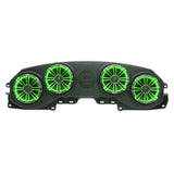 MB Quart MBQJ-48CRGB Jeep¨ Wrangler (JL) / Gladiator (JT) Tuned Rear Soundbar with 8 Inch Coaxial Speakers, Enclosure, and RGB LED Lighting