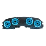 MB Quart MBQJ-48HRGB 2018-2023 Jeep Wrangler (JL) / Gladiator (JT) Rear Overhead Soundbar Four 8” Horn Speakers & LEDs
