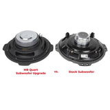 MB Quart MBQJL-SUBR-1 Jeep Wrangler (JL) 2018 - Current 400 Watt OEM Premium 10 Inch Subwoofer Upgrade.