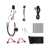 MB Quart MBQRG-SUB-ACC-1 Subwoofer accessory kit with wiring and amp plate for adding a sub to an existing system.