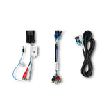 MB Quart MBQRG-SUB-ACC-1 Subwoofer accessory kit with wiring and amp plate for adding a sub to an existing system.