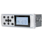 MB Quart MDR2.0W DIN Mount Mechless RV Radio/Source Unit (white)