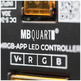 MB Quart MRGB-APP MRGB-APP allows users to control RGB LED lighting via Bluetooth and smart phone app