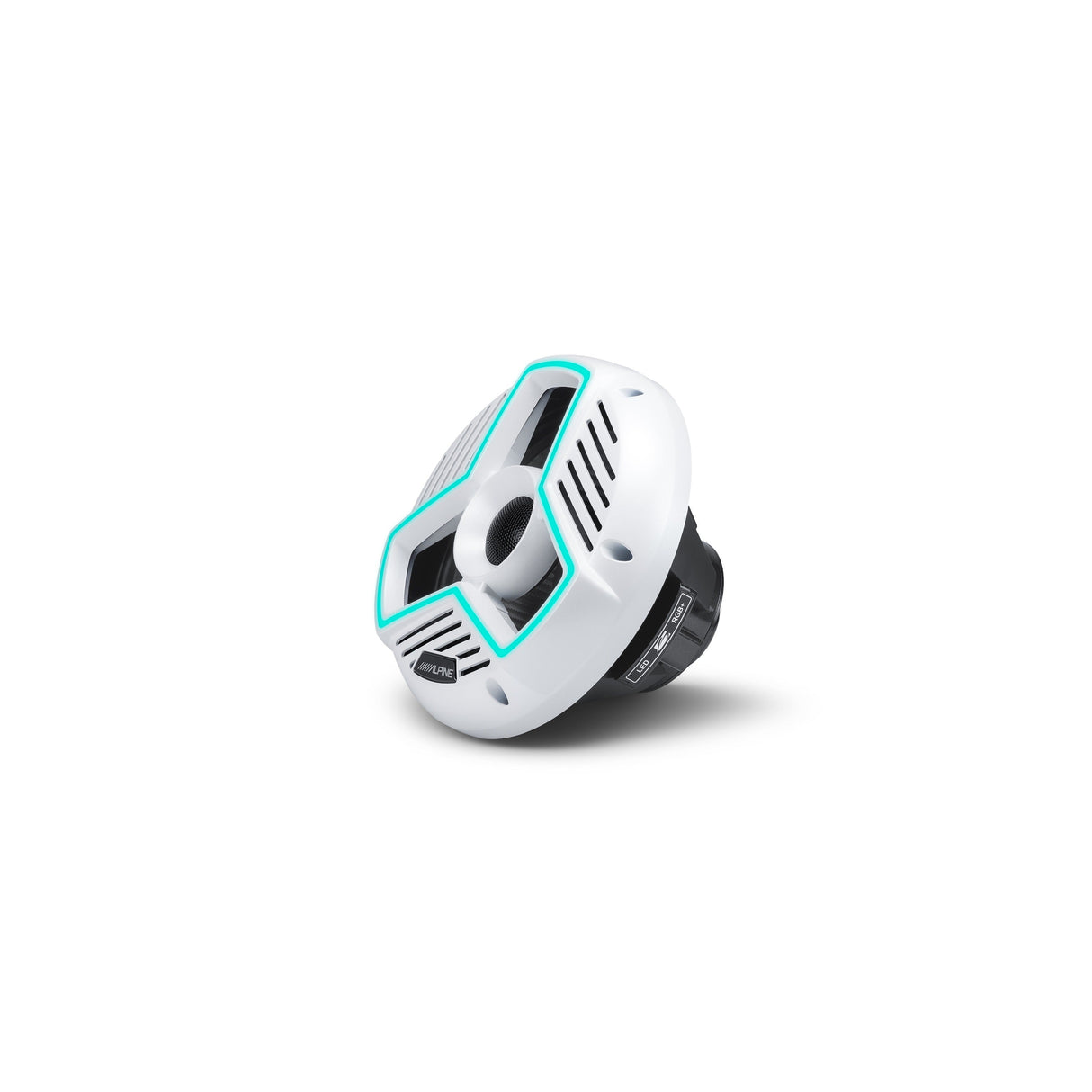 Alpine MRN-S88-L 8.8" Marine Coaxial Speakers with Integrated RGB Lighting and IP66 Waterproof Design