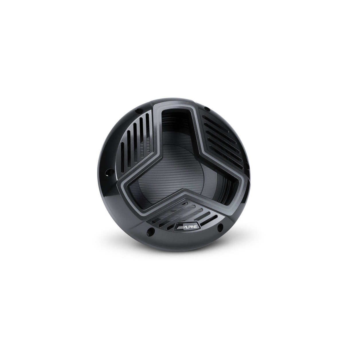 Alpine MRN-W10S4-IB-L 10" Marine Subwoofer with Integrated RGB Lighting and IP66 Waterproof Design