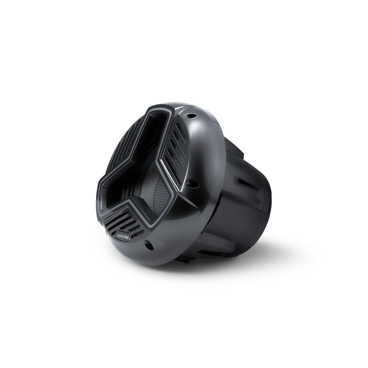 Alpine MRN-W10S4-IB-L 10" Marine Subwoofer with Integrated RGB Lighting and IP66 Waterproof Design