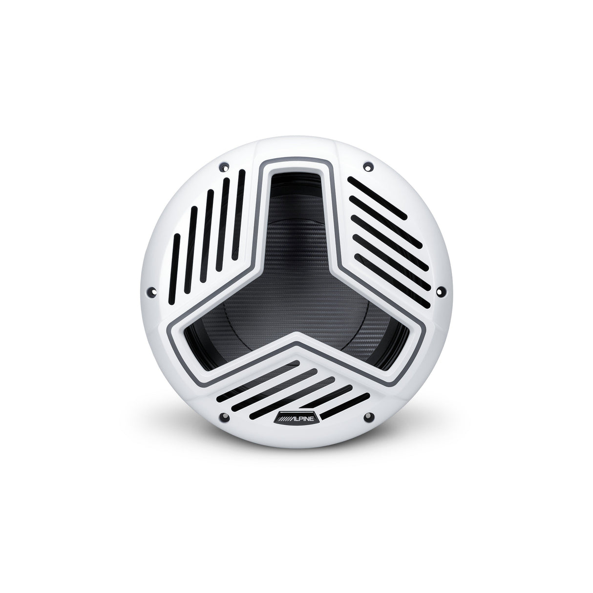 Alpine MRN-W12S4-IB-L 12" Marine Subwoofer with Integrated RGB Lighting and IP66 Waterproof Design