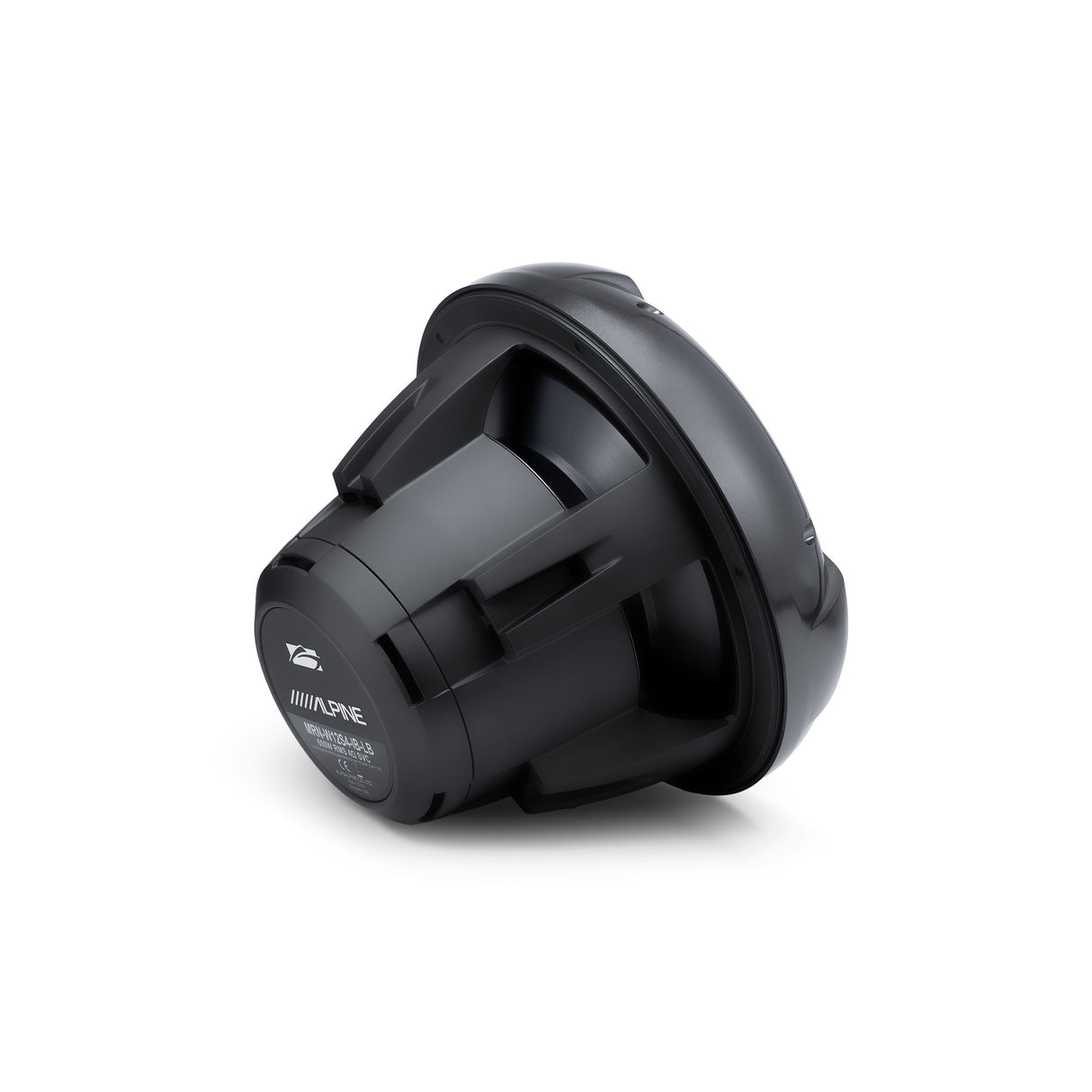 Alpine MRN-W12S4-IB-L 12" Marine Subwoofer with Integrated RGB Lighting and IP66 Waterproof Design
