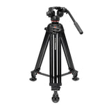Manfrotto Pro Twin Aluminum Tripod with 502X Head