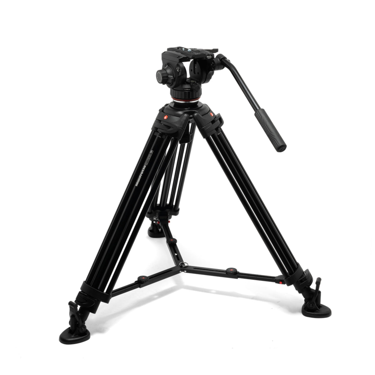 Manfrotto Pro Twin Aluminum Tripod with 502X Head