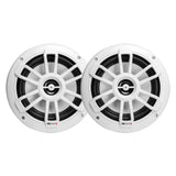 MB Quart NF1-116 White 6.5" 2-Way Coaxial Nautic Formula Speaker System with Integrated Tweeter