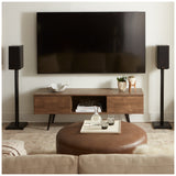 Sanus 36" Tall Speaker Stands with 6x6 Top Plate (Pair)