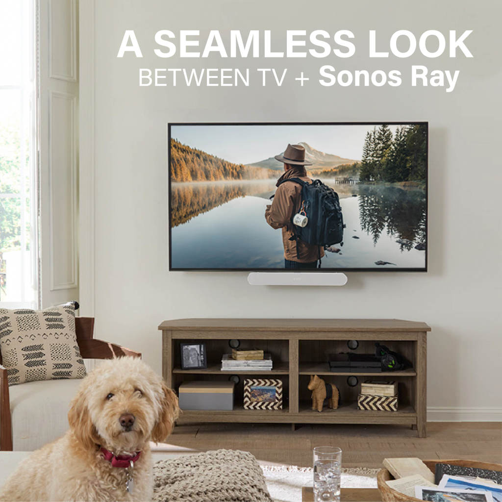 Sanus Sound Bar Mount Designed for Sonos Ray