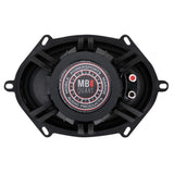 MB Quart PK1-168 5x7/6x8" Premium 2-Way coax speakers with 1" Magnesium WideSphere™ Technology Tweeters