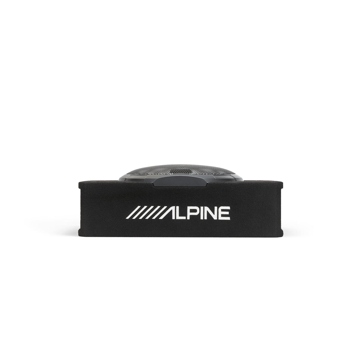 Alpine PWV-SB10 10" BassRev™ Powered Shallow Subwoofer Enclosure with OPTIM™ Sync Technology