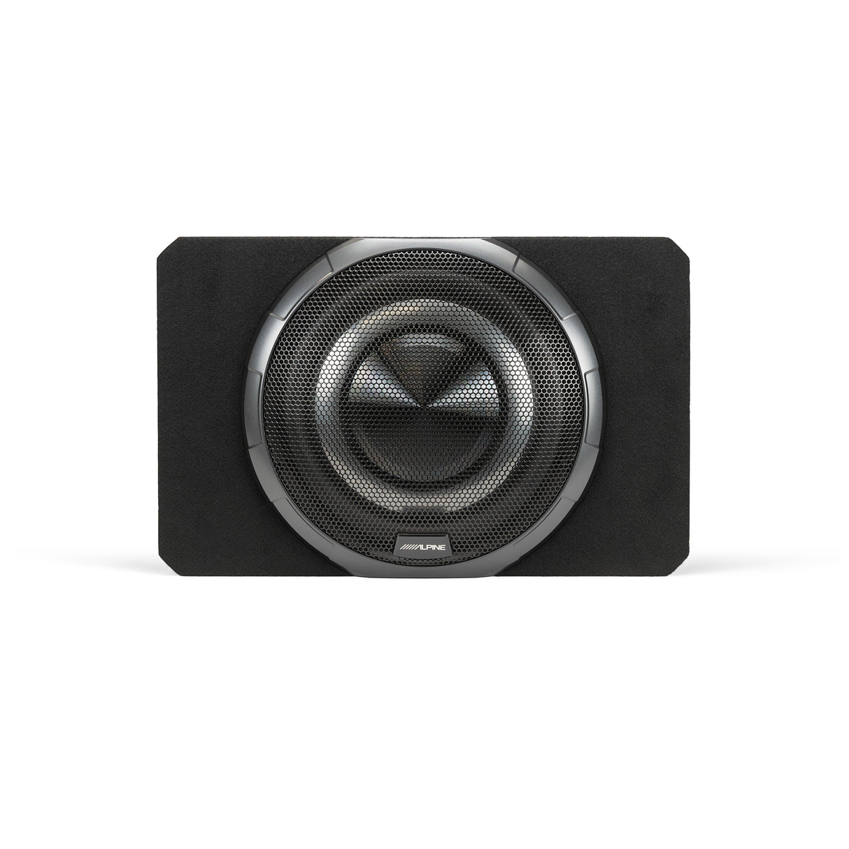 Alpine PWV-SB12 12" BassRev™ Powered Shallow Subwoofer Enclosure with OPTIM™ Sync Technology
