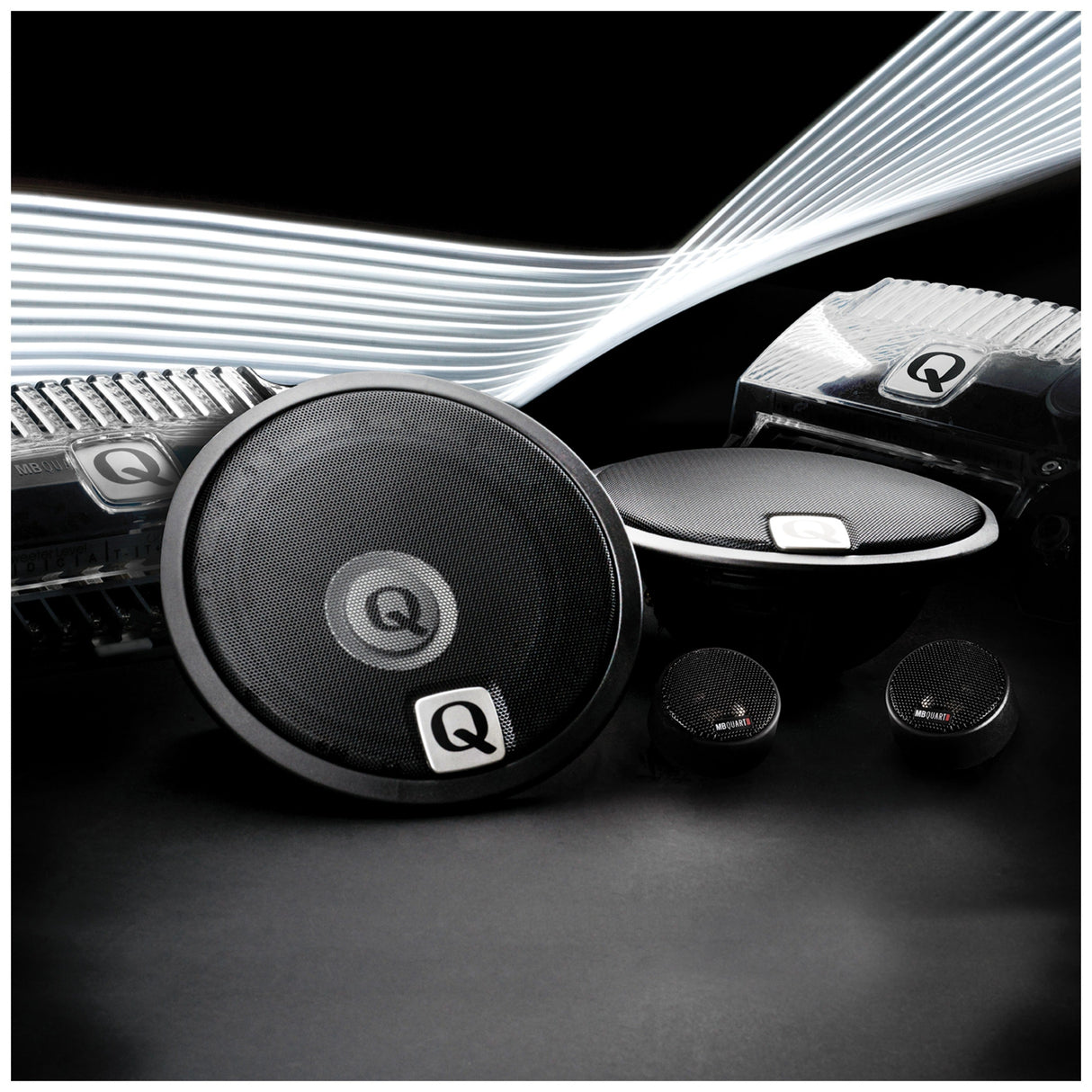 MB Quart QSE-216 Q Series 360 Watt 6.5-Inch 2-Way Component Speaker System