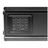 MB Quart RA1-1100.4 4 Channel Car Audio Amplifier - 4 x 275W @ 2 Ohms, 4 x 160W @ 4 Ohms
