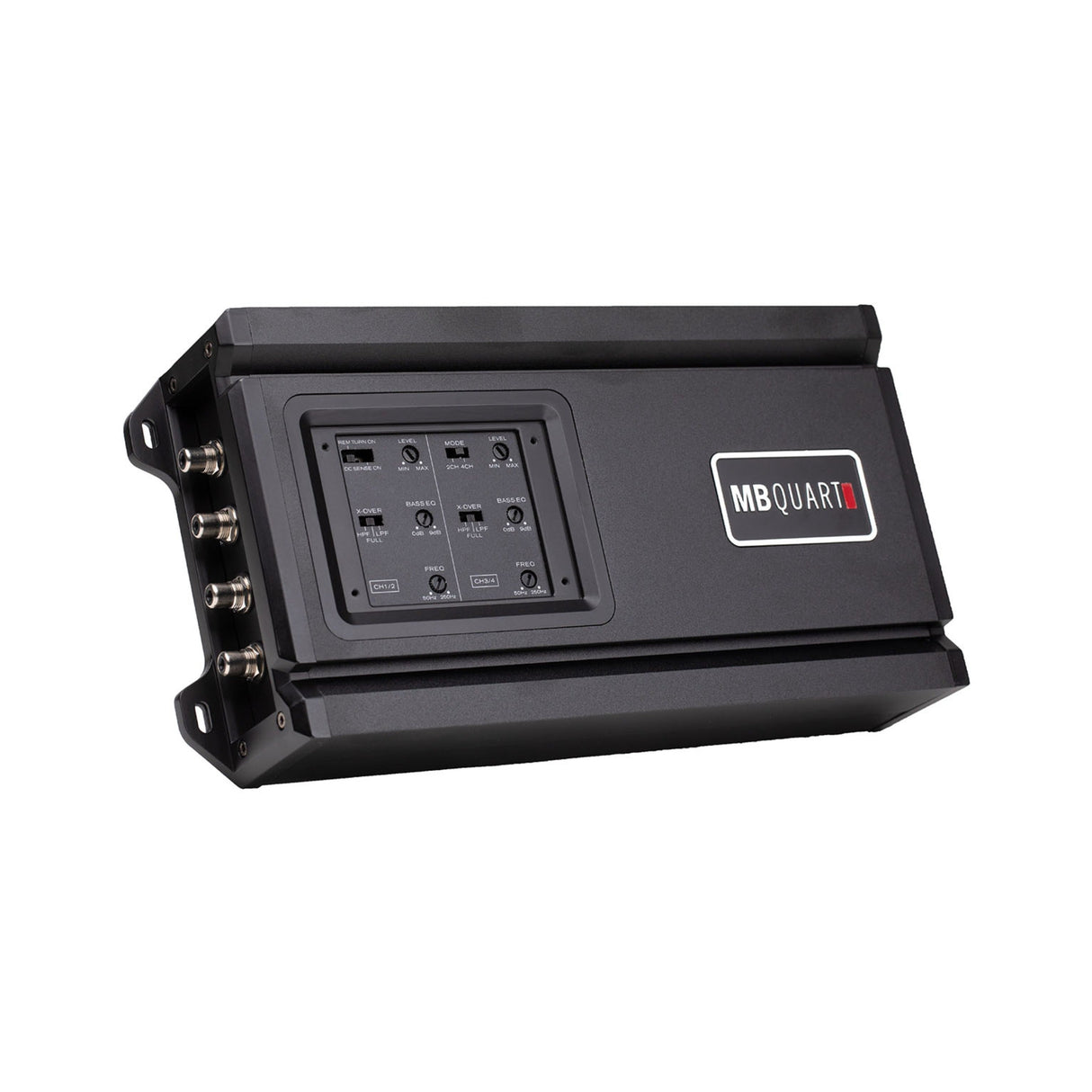 MB Quart RA1-280.4 4 Channel Car Audio Amplifier - 4 x 70W @ 2 Ohms, 4 x 50W @ 4 Ohms