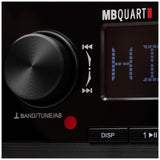 MB Quart RVDVD3.0 Digital Multi-Media, Multi-Zone, 160W RV Source Unit with DVD, AM/FM & Bluetooth. Remote included.