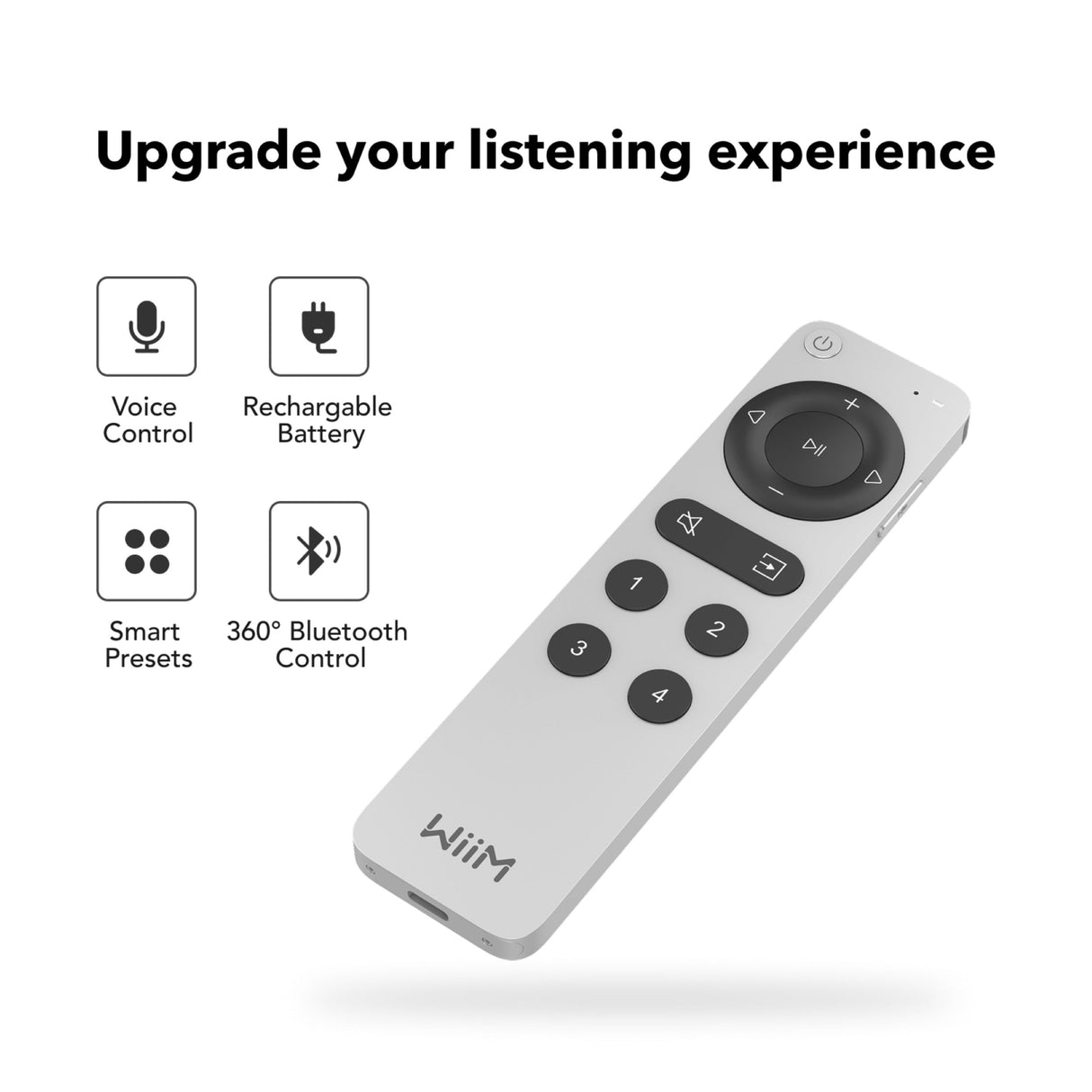 WiiM Voice Remote 2 Accessory