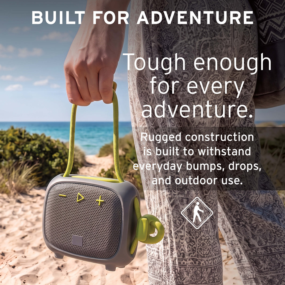 iQ Wave Go Outdoor Portable Speaker