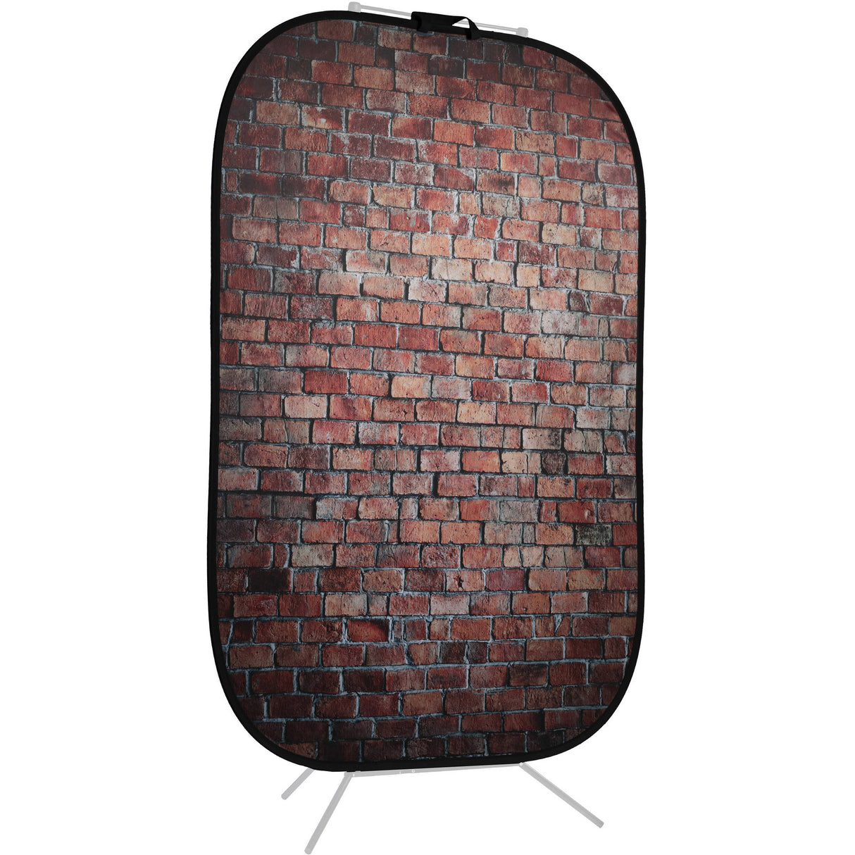 Lastolite Urban Collapsible 1.5x2.1m Classic Red/Distressed White Brick