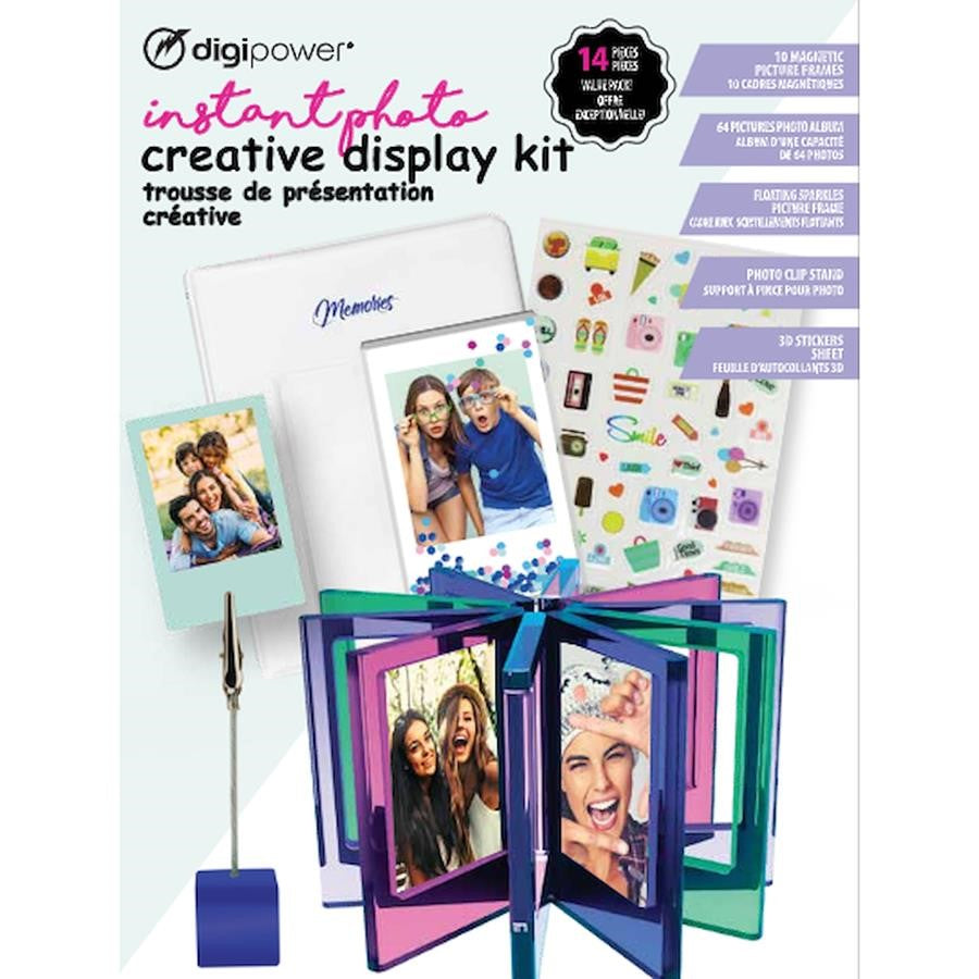 Photo Frame Instant Camera Digipower Instant Camera Magnetic Photo Frame Kit – BuyIt