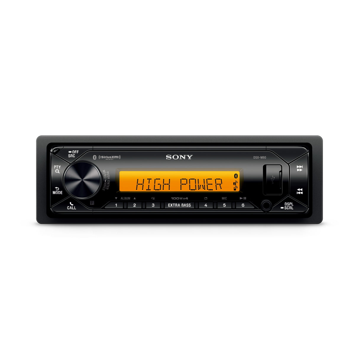 Sony DSX-M80 High Power Bluetooth® Marine Receiver
