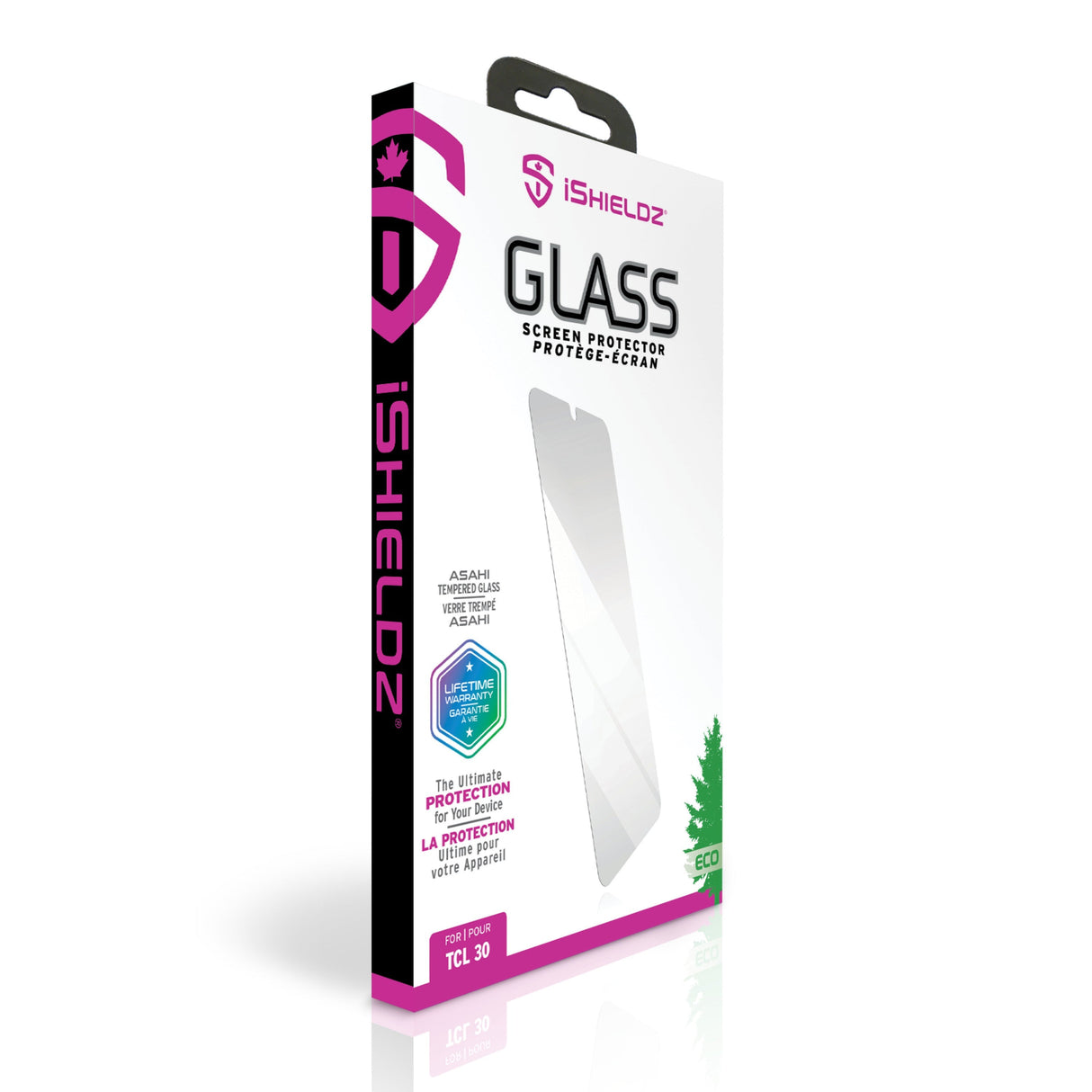 iShieldz Asahi Glass Screen Protector for TCL